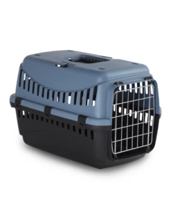 Bergamo Pet Carrier Gipsy Eco Metal Door, Laguna Blue SM