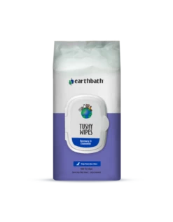Earthbath Tushy Wipes Rosemary & Chamomile 100 Ct