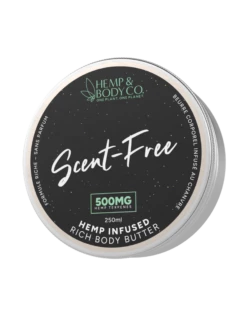 Hemp & Body Co. Body Butter 250ML Scent-Free