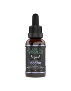 Hemp & Body Co. Original Tincture30ml – 1500MG