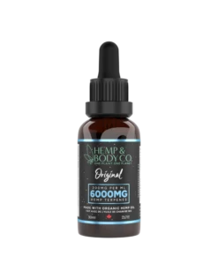 Hemp & Body Co. Original Tincture - 30ml - 6000MG
