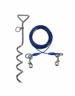 Smart Pet Love Tie-Out Cable & Spiral Stake